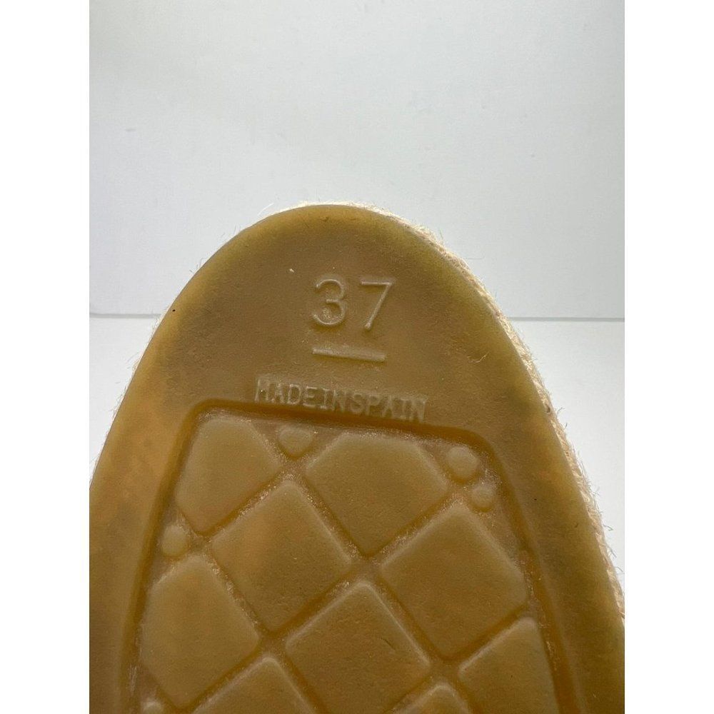 CHANEL Grosgrain Light Pink Mesh CC Logo Pink Cap Toe Flat Espadrilles Size EU37 - Picture 13 of 13